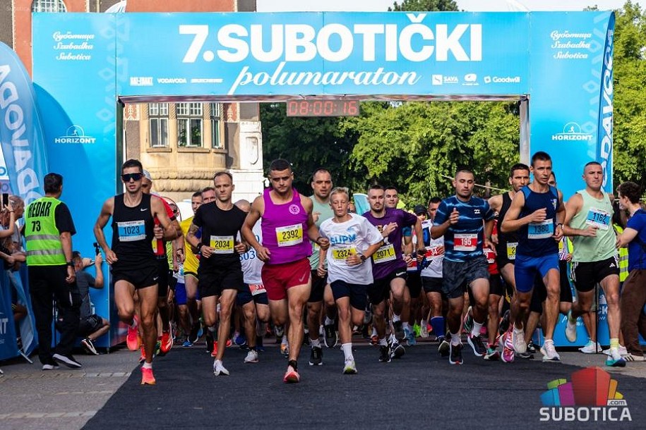 Održan sedmi Subotički polumaraton