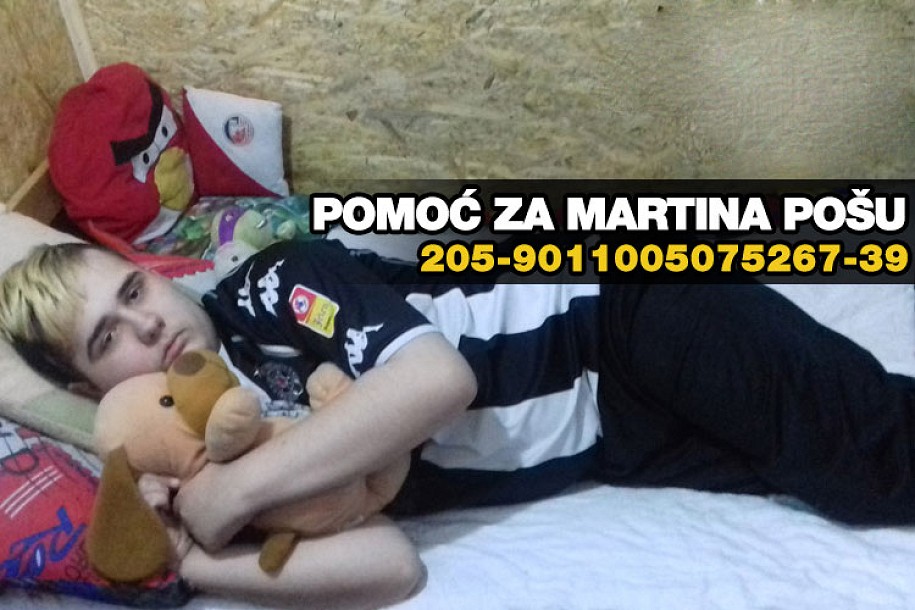Pomozimo Martinu da ode na operaciju