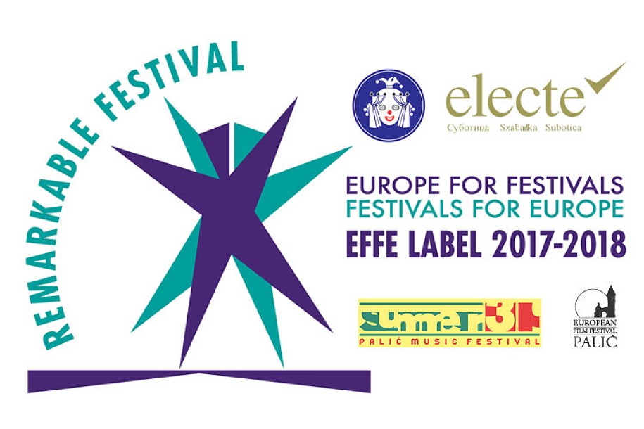 Četiri subotička festivala dobila EFFE obeležje za 2017. i 2018. godinu
