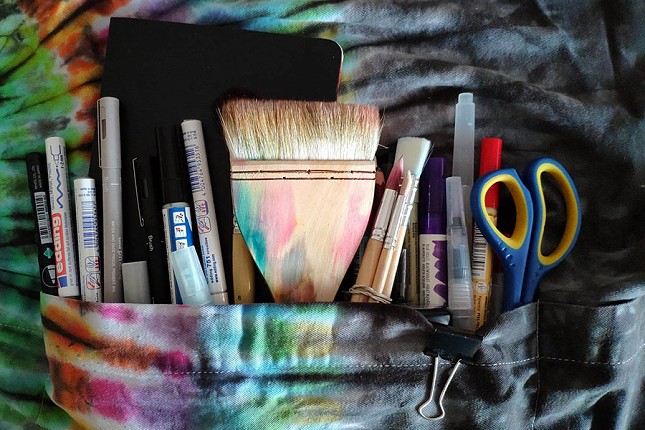 "Džepni atelje i vizuelni dnevnik" - izložba Melinde Torok u Dvorišnoj galeriji