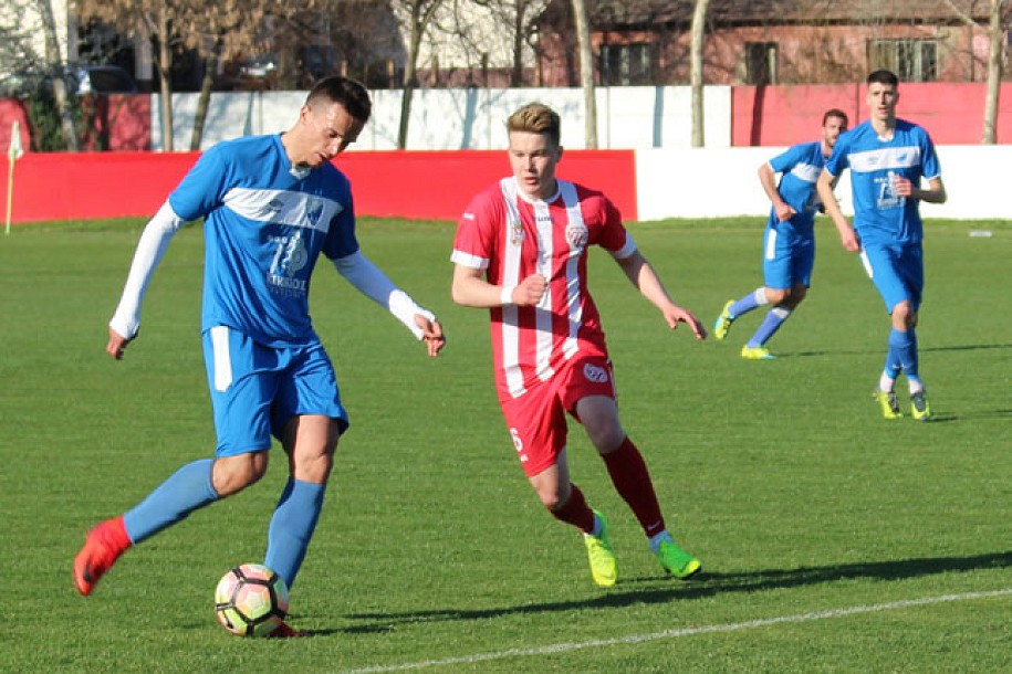 Fudbal: Golovima Milića i Bijelovića Bačka 1901 slavila u Novom Sadu