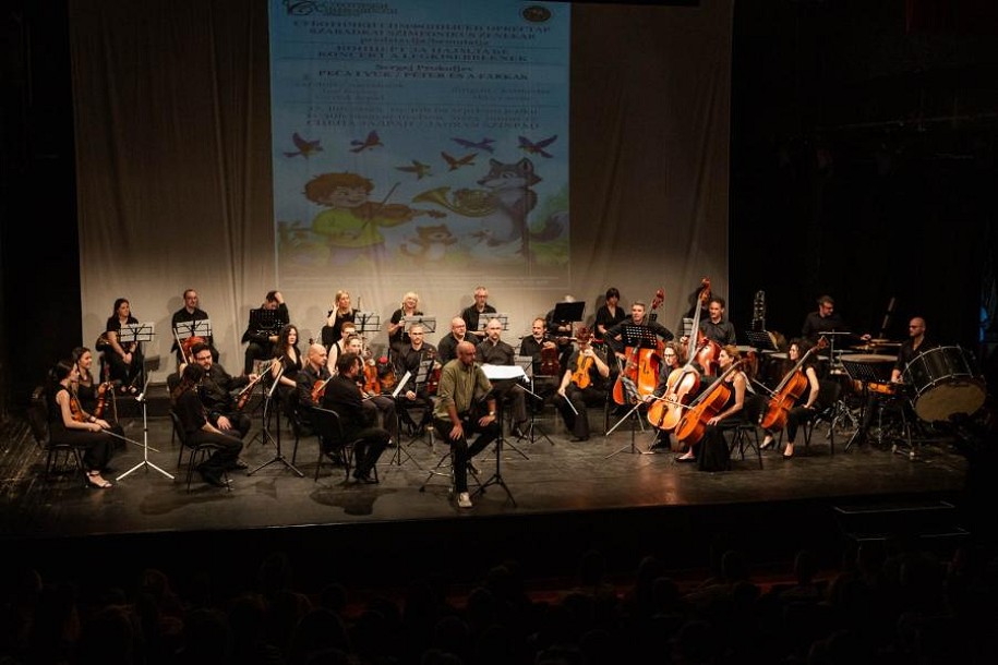 Prepuna sala "Jadran" - mališani u dahu ispratili bajkoviti koncert Subotičkog simfonijskog orkestra