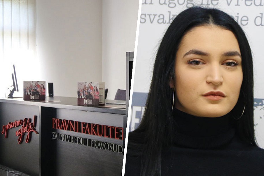 "Talenat na dar" - Teodora Bajić, studentkinja Pravnog fakulteta