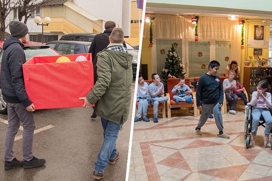 Humanitarna akcija VTŠ "Igračka za osmeh" za decu "Kolevke"