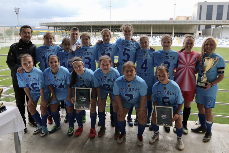 Fudbal: Mlade "golubice" U17 pobednice "Dalmatinko" kupa u Splitu