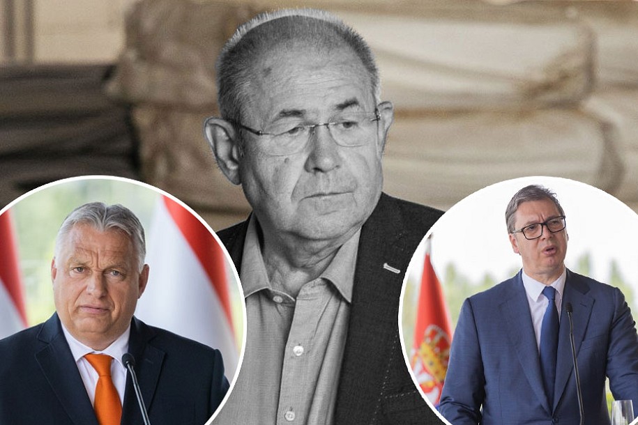 Sahrana Ištvana Pastora u subotu na Bajskom groblju, dolaze Vučić i Orban