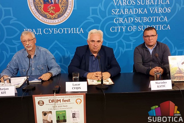 Festival amaterskog dramskog stvaralaštva "Drim fest" u petak i subotu u "Bunjevačkom kolu"