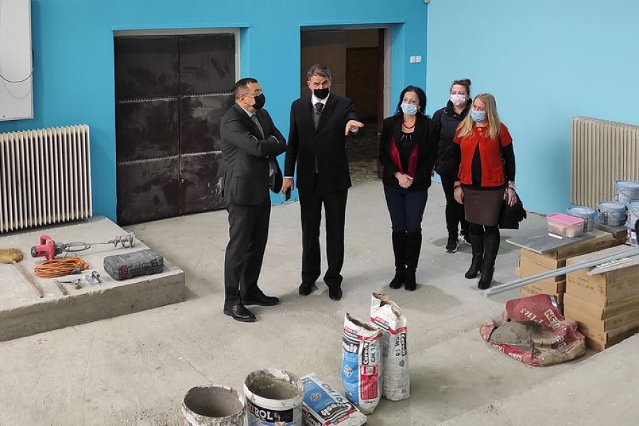 Sekretar Milošević posetio Visoku školu za obrazovanje vaspitača i trenera