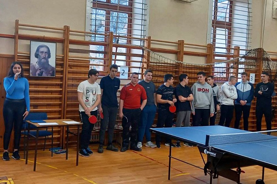 Tradicionalni Svetosavski turnir u stonom tenisu okupio 72 takmičara