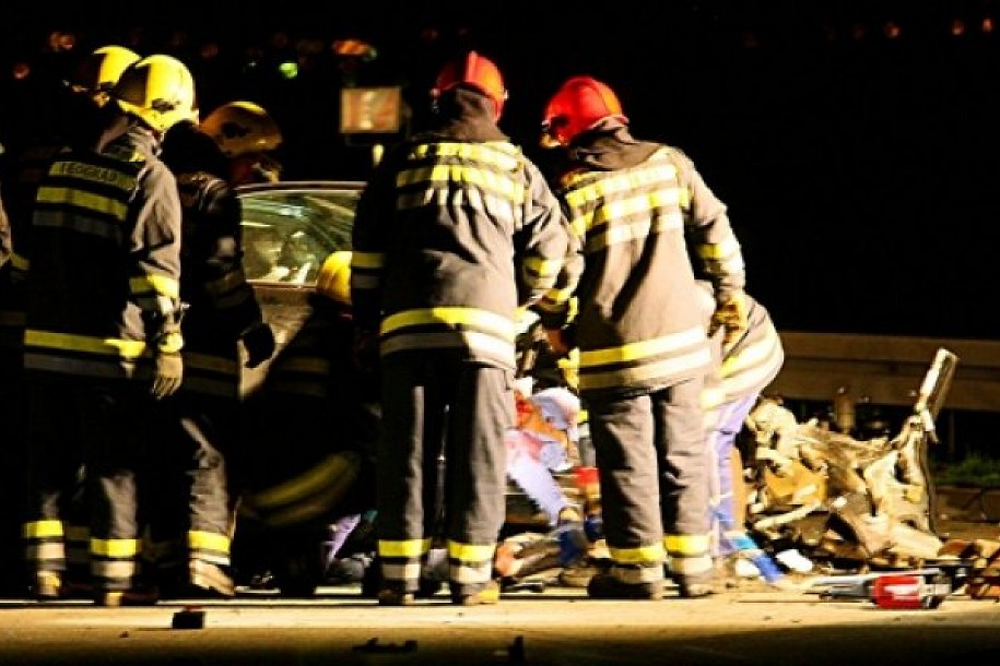 Teška saobraćajna nesreća na delu autoputa Subotica - Mali Iđoš