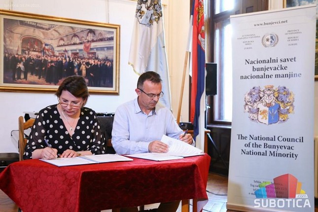 Matica srpska i Nacionalni savet Bunjevaca potpisali Memorandum o saradnji
