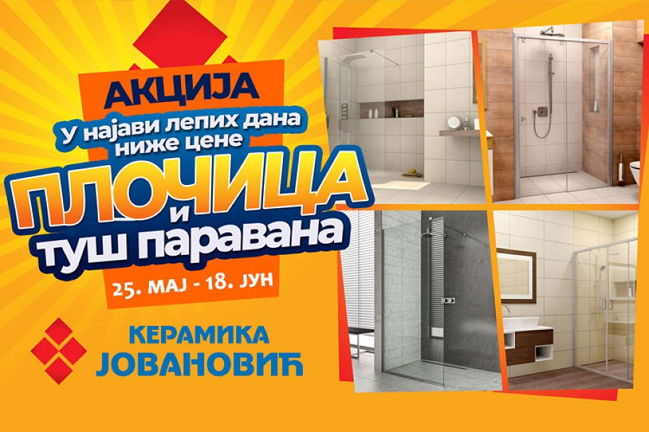 Nova akcija "Keramike Jovanović" (25. maj - 18. jun)