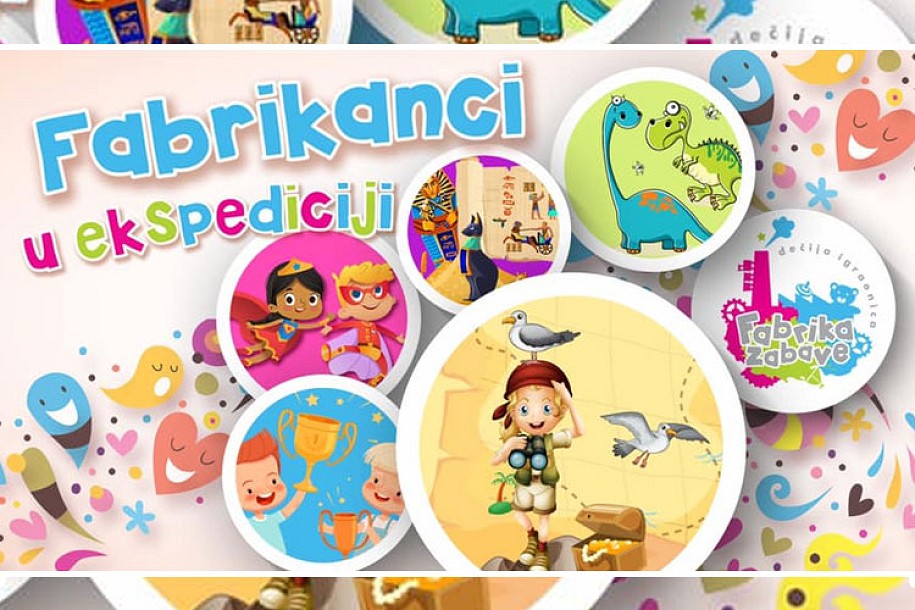 Dečiji dnevni kamp "Fabrikanci u ekspediciji" od 25. maja