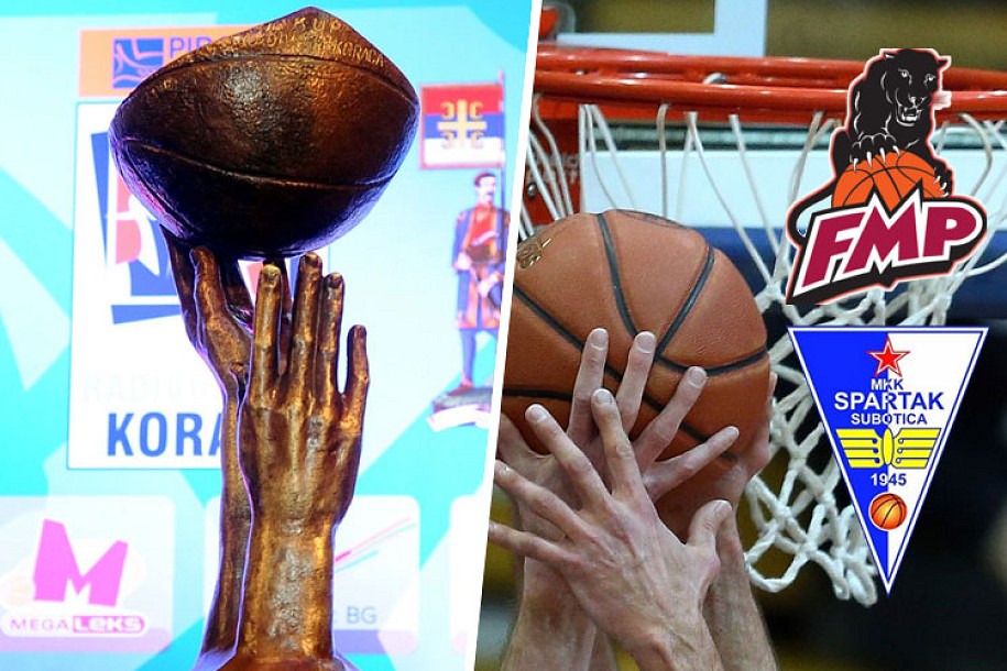 Košarkaši Spartaka protiv FMP-a u četvrtfinalu Kupa Srbije