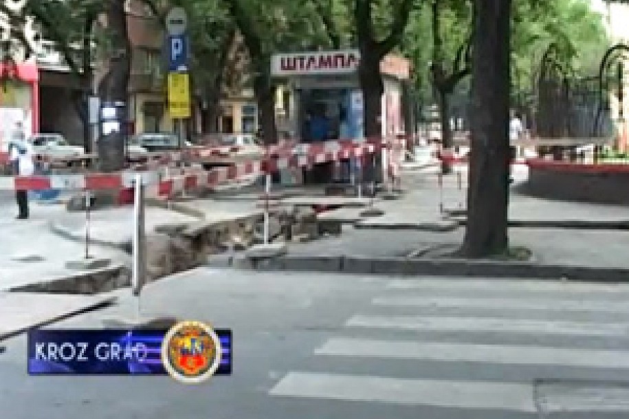 Radovi kod Sinagoge i Pijace: greška prirode građana?