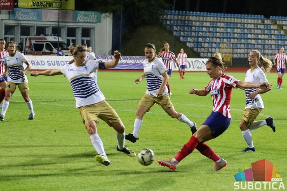 Fudbal: "Golubice" namučile Atletiko, gol za pobedu gošći pao u finišu meča