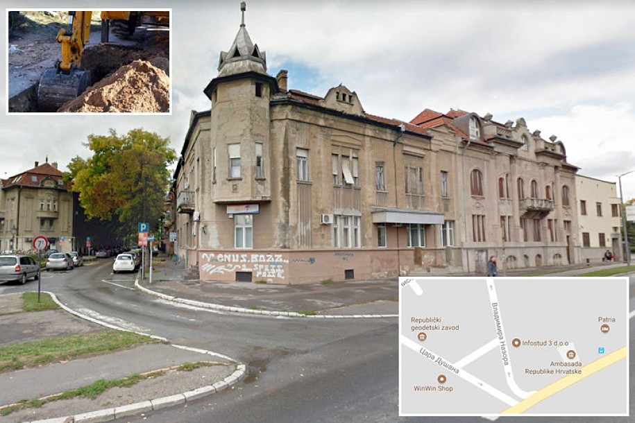 Radovi na vodovodnoj mreži kod Sarić spomenika