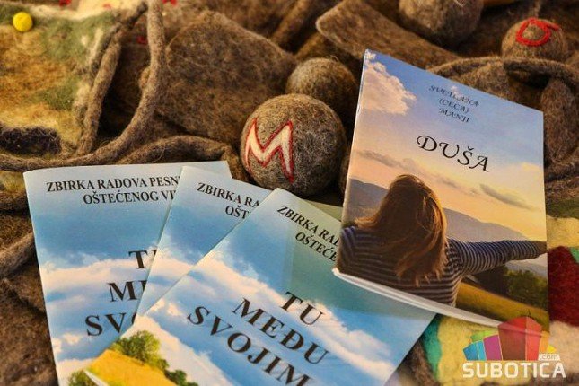 Održana promocija zbirke pesama i izložba radova Udruženja slepih i slabovidih