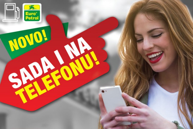 Aplikacija Euro Petrol Kluba koja prati uštede