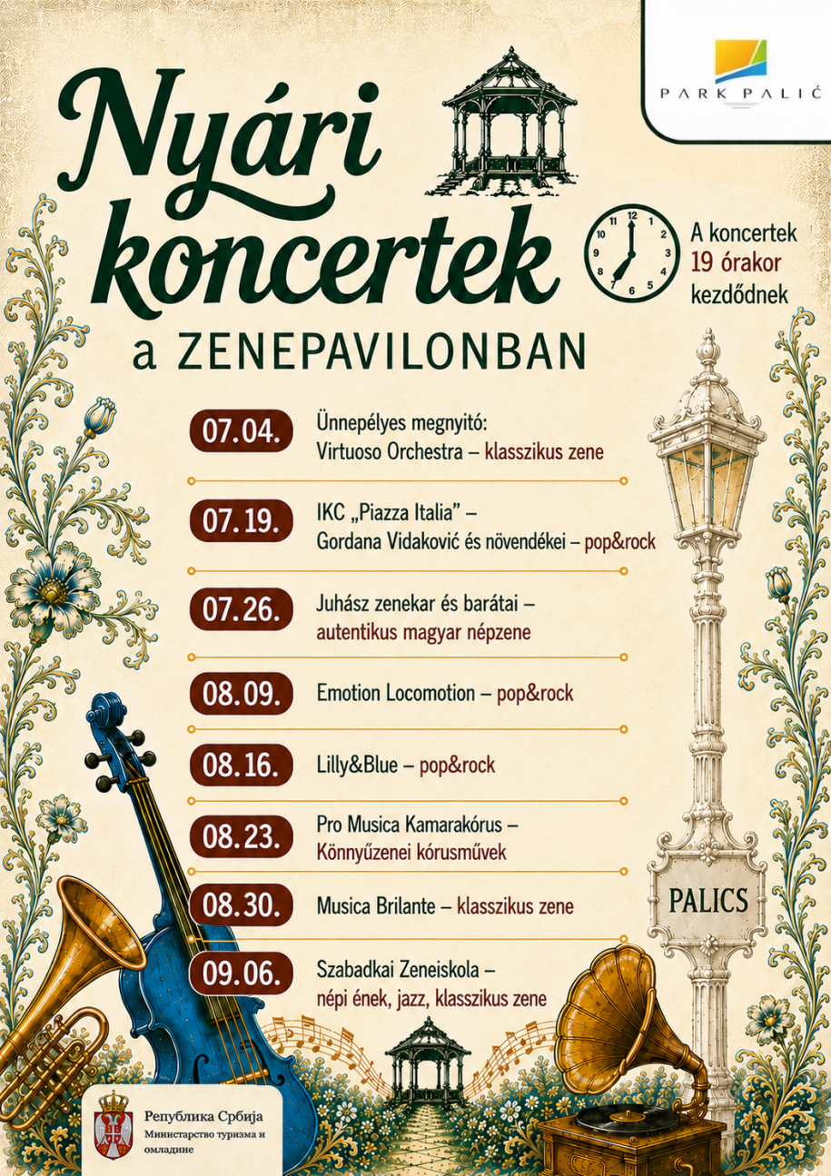 Letnji koncerti u Muzičkom paviljonu -  Virtuoso Orchestra