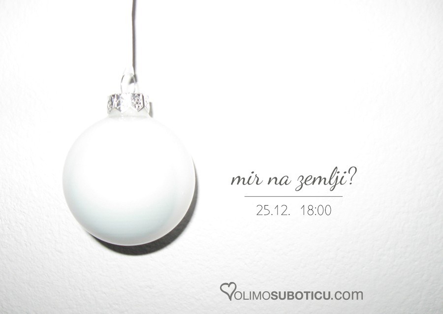 Božićni program: Mir na zemlji?