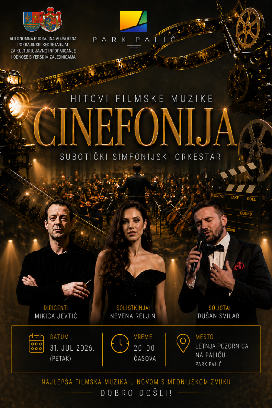 CINEFONIJA - Najveći hitovi filmske muzike- A filmzene legnagyobb slágerei