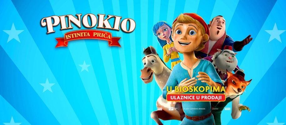 Animirani film: Pinokio: Istinita priča (sinhronizovano na srpskli)
