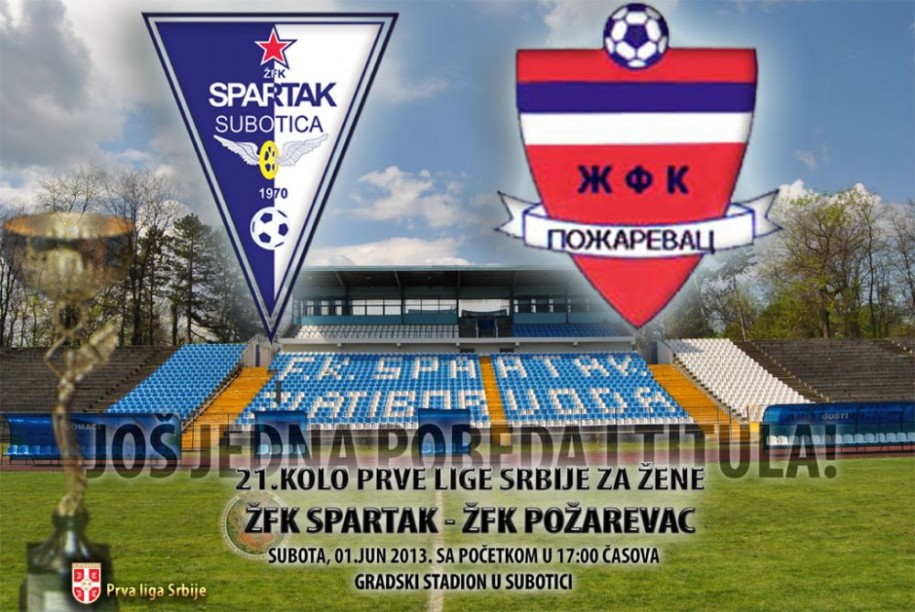 Fudbal (Ž): Spartak - Požarevac
