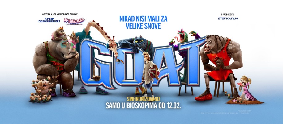 Animirani film: GOAT: Ukus pobede (sinhronizovano na srpski)