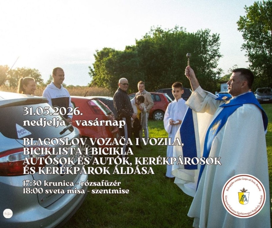 Blagoslov vozila - Járműáldás