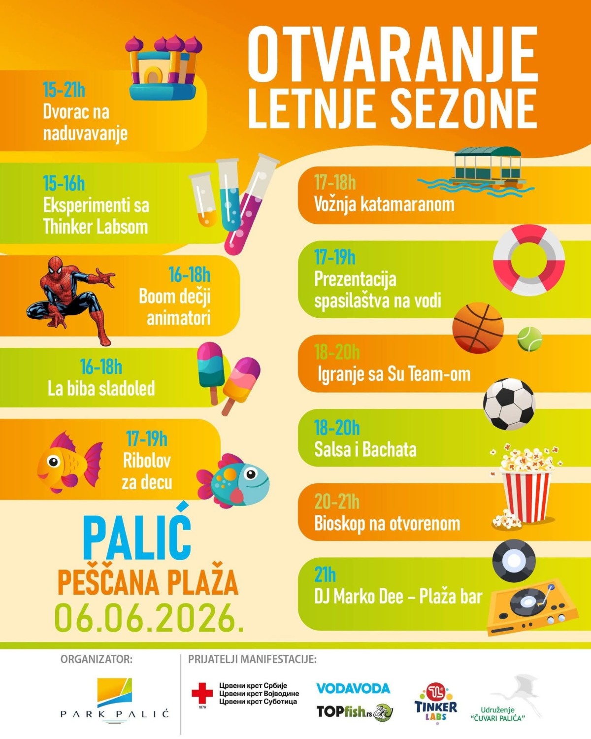 Otvaranje Letnje sezone na Paliću