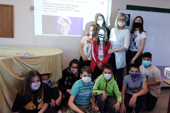 OŠ "Matija Gubec" obeležila rođendan Đorđa Balaševića