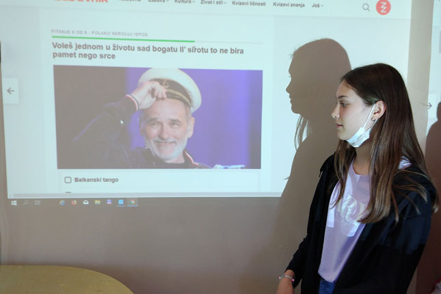 OŠ "Matija Gubec" obeležila rođendan Đorđa Balaševića