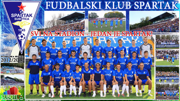 Fudbal: Spartak - Vojvodina (subota) i promocija FK na Gradskom trgu