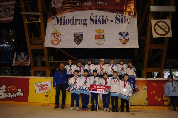 Učešće mladih hokejaša Spartaka na memorijalu "ŠILE 2013"