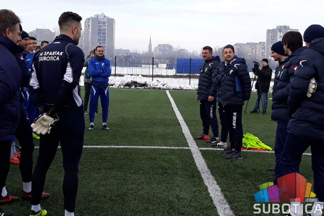 Fudbal: Počele pripreme Spartaka za nastavak šampionata
