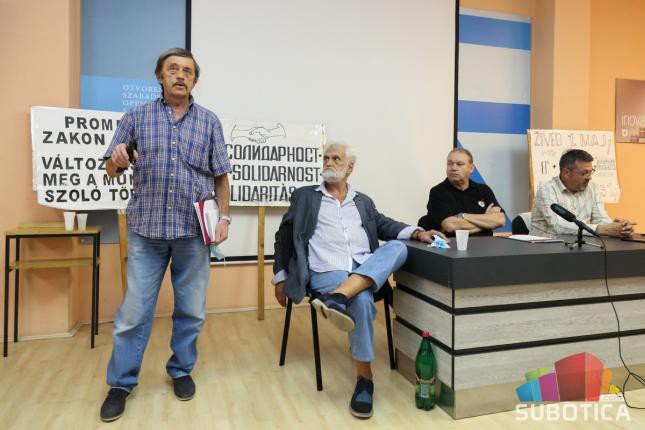 Održana tribina radničkih i građanskih sindikata i asocijacija iz Srbije