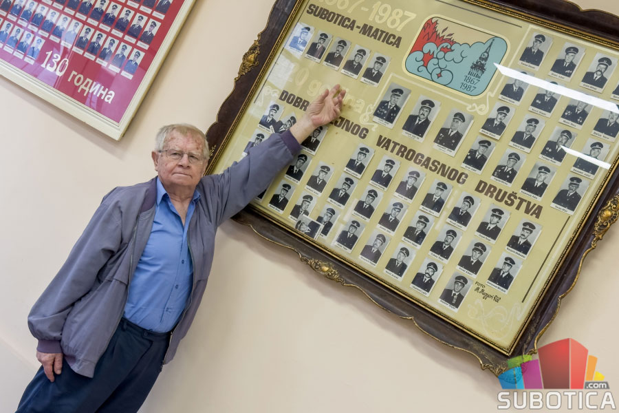 Dva vatrogasca dobrovoljca ukupno više od veka članstva u DVD "Matica"