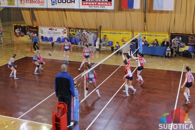 Odbojkašice Spartaka poražene od Crvene zvezde (1:3)
