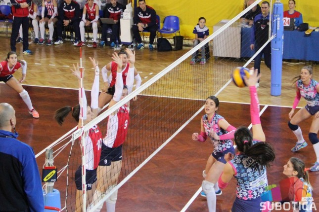 Odbojkašice Spartaka poražene od Crvene zvezde (1:3)