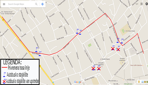 Promene u saobraćanju linija 1/1a i 3