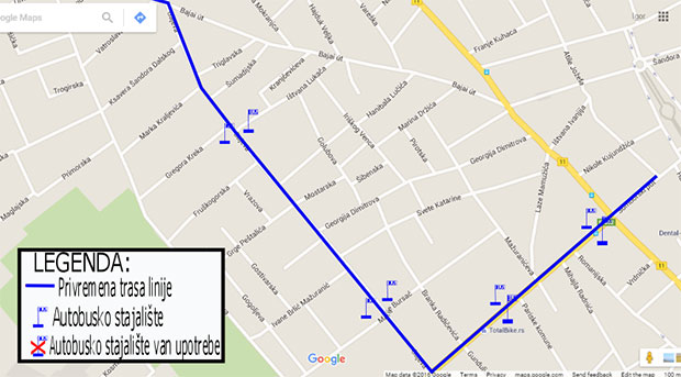 Promene u saobraćanju linija 1/1a i 3