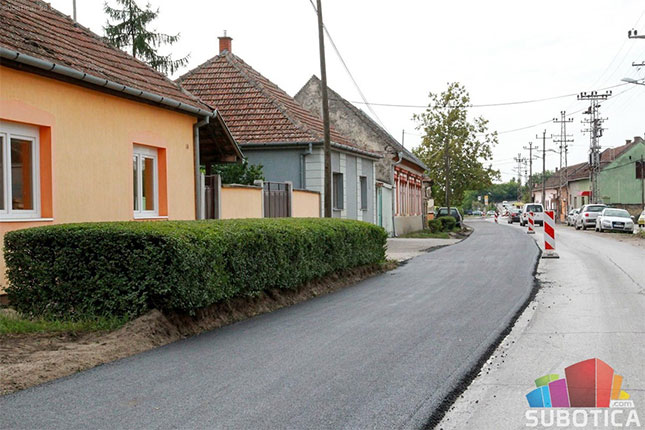 Asfaltiranje dela ulice Majšanski put