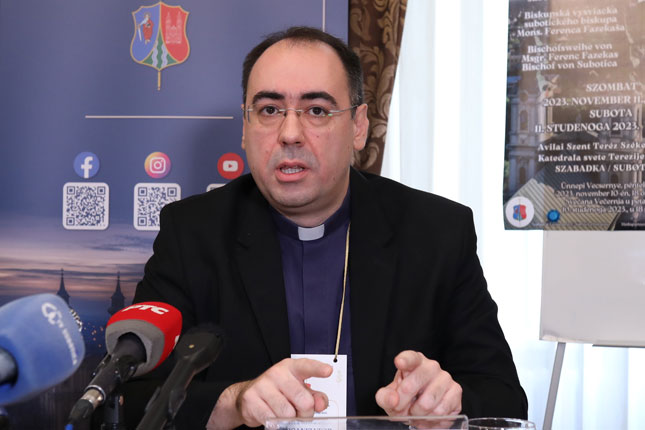 Biskupsko ređenje Ferenca Fazekaša u subotu