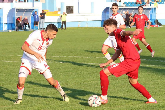 Fudbal: Srbija ubedljiva protiv Crne Gore na turniru "Stevan Ćele Vilotić", u utorak protiv Mađarske za trofej