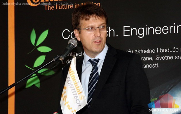 Nova fabrika nemačkog Kontinentala u Subotici do kraja 2016. godine