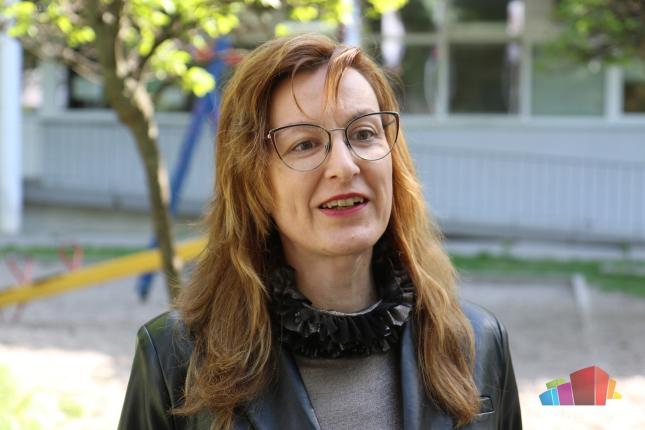 Skulptura "Grupa" ponovo ispred Dečjeg dispanzera