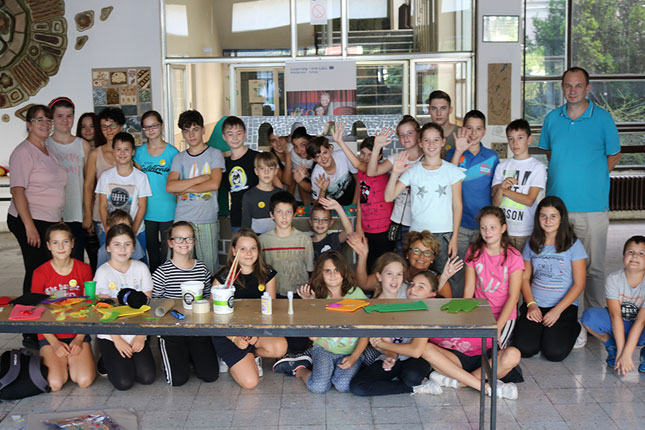 Dečja predstava u okviru Lutkarskog kampa projekta "Theatro"