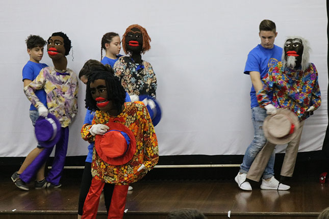 Dečja predstava u okviru Lutkarskog kampa projekta "Theatro"