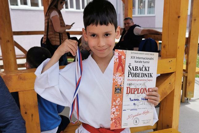 Karate: Najmlađi takmičari "Spartak-Enpija" osvojili 19 medalja na "Šabačkom pobedniku"